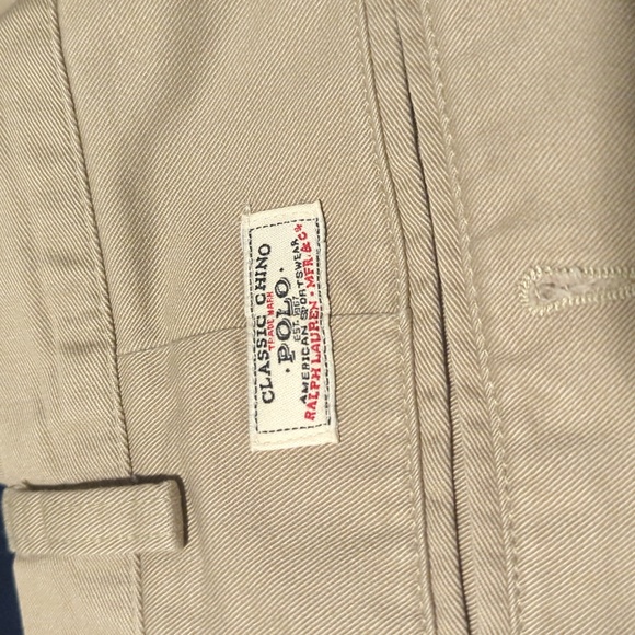 EUC Mens Polo beige chinos, size 38 - Picture 6 of 11